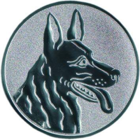 Emblem Hundesport Ø50 silber