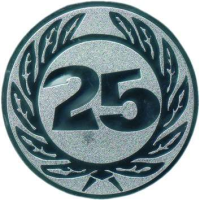 Emblem Jubiläum25  Ø25 gold