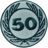 Emblem Jubiläum50  Ø50 gold