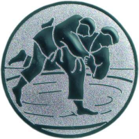 Emblem Judo  Ø50 silber