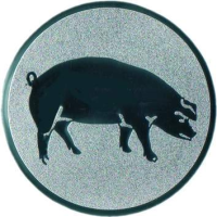 Emblem Landwirtsch. Ø25 bronze