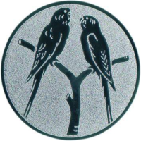 Emblem Vögel Ø50 gold