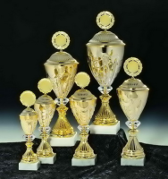 Serie Amina mit 6 Pokalen gold