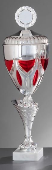 Silber/Rot Pokal Liverpool - in 6 Größen erhältlich