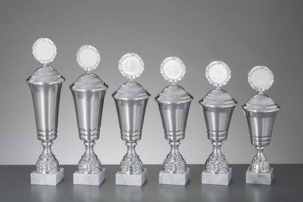 Aluminium Pokal Prisma - in 6 Größen erhältlich