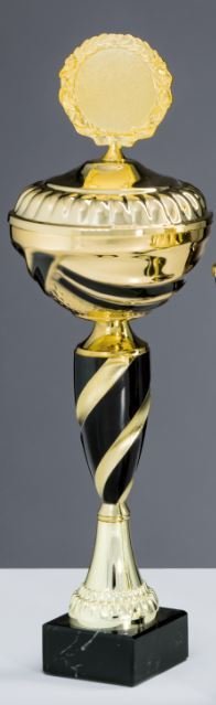 Gold/Schwarz Pokal Tilda - in 6 Größen erhältlich