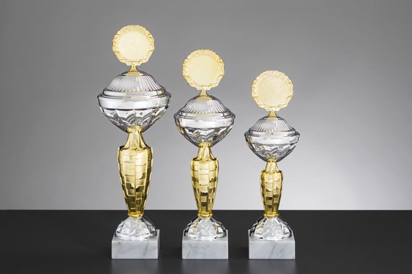 Silber/Gold Pokal Tania - in 3 Größen erhältlich