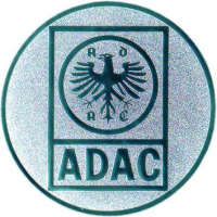 Emblem ADAC Ø25 gold
