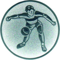 Emblem Faustball Ø50 bronze