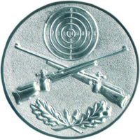 Emblem Gut Schuß Ø25 bronze
