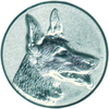 Emblem Hundesport 3D in gold silber oder bronze möglich