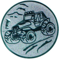 Emblem Jeep Ø25 bronze