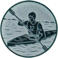 Emblem Kanu Ø25 silber