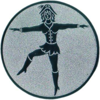 Emblem Karneval Ø50 bronze