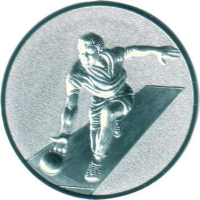 Emblem Kegeln Hn. Ø25mm bronze