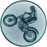 Emblem Motorrad Ø25 gold
