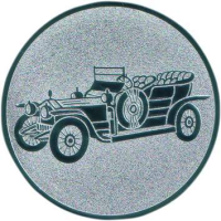 Emblem Oldtimer Ø25 bronze
