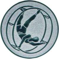 Emblem Rhönrad Ø25 bronze