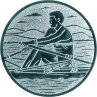 Emblem Rudern Ø25 bronze