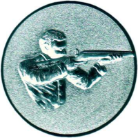 Emblem Schütze Ø25 bronze