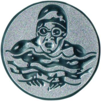 Emblem Schwimmen Ø25 bronze