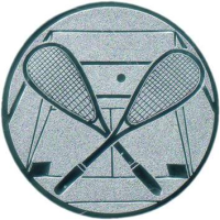 Emblem Sqash Ø25 bronze