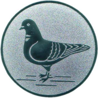 Emblem Taube Ø25 bronze