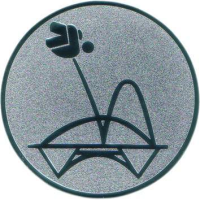Emblem Trampolin Ø25 bronze