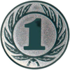 Emblem Zahl 1 Ø25 gold