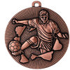 Fußballmedaille Antik Leon bronze