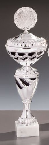 Silber/Schwarz Pokal Pamela - in 6 Größen erhältlich