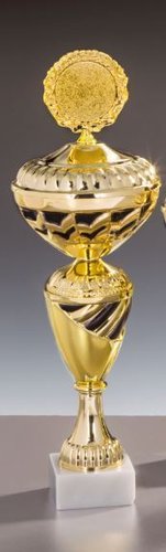 Gold/Schwarz Pokal Kathrin - in 6 Größen erhältlich