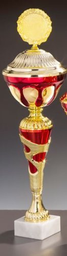 Gold/Rot Pokal Lilo - in 6 Größen erhältlich
