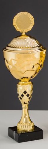 Gold/Schwarz Pokal Monique - in 6 Größen erhältlich