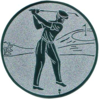 Emblem Golf  Ø25 gold