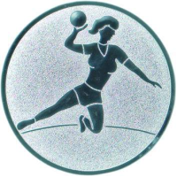 Emblem Handball-Da. Ø50mm
