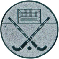 Emblem Hockey Ø50 silber