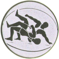 Emblem Ringen Ø25 bronze
