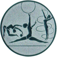 Emblem Turnen Ø25 bronze