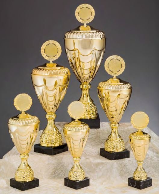 Gold Pokal Christiana - in 6 Größen erhältlich