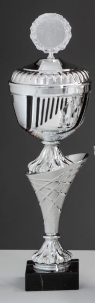Silber/Schwarz Pokal Leonora - in 6 Größen erhältlich